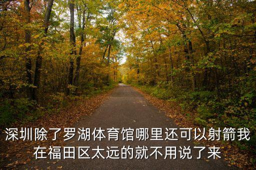 深圳哪里有射箭的，深圳除了羅湖體育館哪里還可以射箭我在福田區(qū)太遠(yuǎn)的就不用說(shuō)了來(lái)
