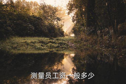 上海市政測量工資，做測量的工資一般是多少啊比如一個上億的水利工程我是管