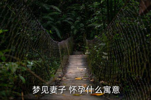 夢(mèng)見(jiàn)老婆懷孕,夢(mèng)見(jiàn)老婆懷孕?可能性有點(diǎn)大