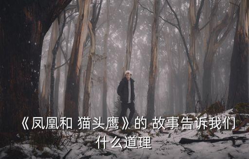 貓頭鷹的故事,鳳凰與貓頭鷹:小人之心度君子之腹