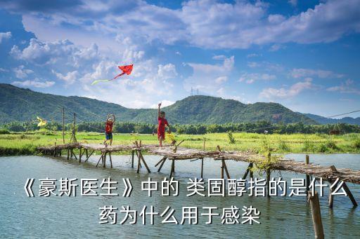 《豪斯醫生》中的 類固醇指的是什么藥為什么用于感染