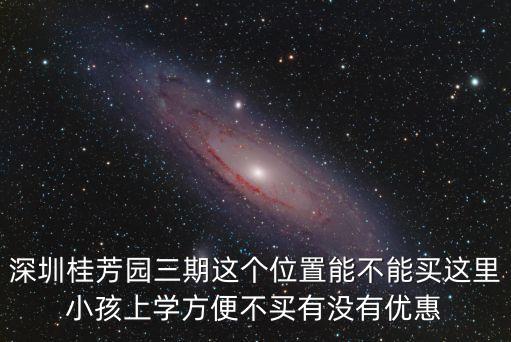 深圳桂芳園3期，深圳桂芳園三期這個位置能不能買這里小孩上學方便不買有沒有優(yōu)惠