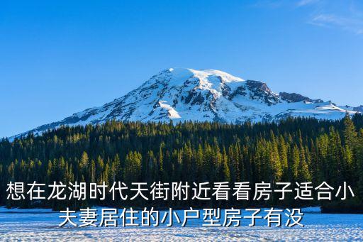 東莞最好的小戶型房子，想買一套房子房型最好是那種小戶型并且是那種挑高的就是復
