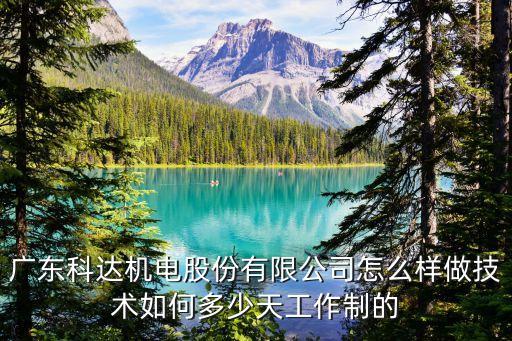 廣州科達機電，你們認為廣東科達機電股份有限公司怎么樣啊