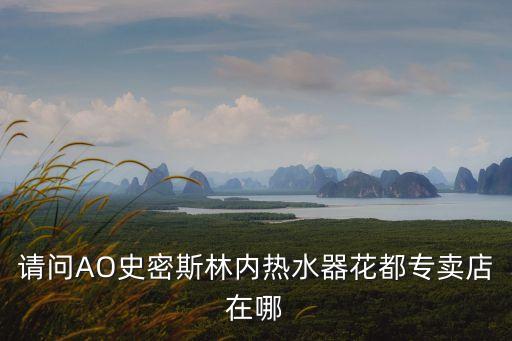 請問AO史密斯林內熱水器花都專賣店在哪