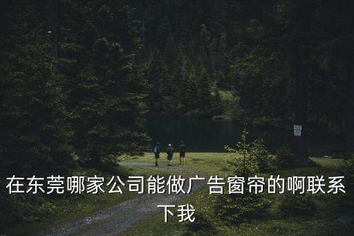 東莞市成規窗簾布藝制造有限公司，東莞南城那里有專業做窗簾的店