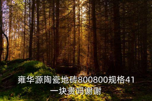 雍華源陶瓷地磚800800規(guī)格41一塊貴嗎謝謝