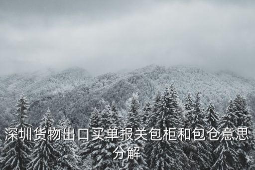 深圳普貨買單報(bào)關(guān)，深圳買單報(bào)關(guān)的費(fèi)用是多少啊