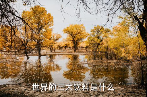 世界的三大飲料是什么