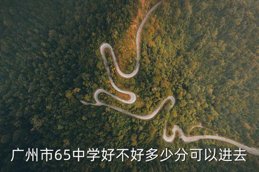 廣州六十五中學高考，考上廣州市的65中學要幾分才可以考上