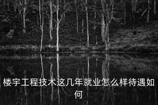 樓宇工程技術(shù)這幾年就業(yè)怎么樣待遇如何