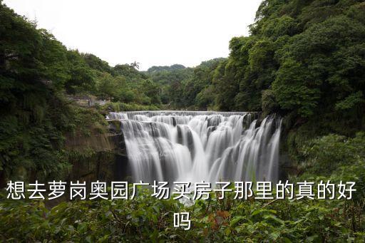 想去蘿崗?qiáng)W園廣場(chǎng)買(mǎi)房子那里的真的好嗎