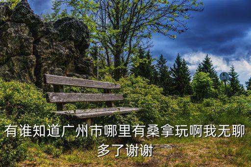 有誰(shuí)知道廣州市哪里有桑拿玩啊我無(wú)聊多了謝謝