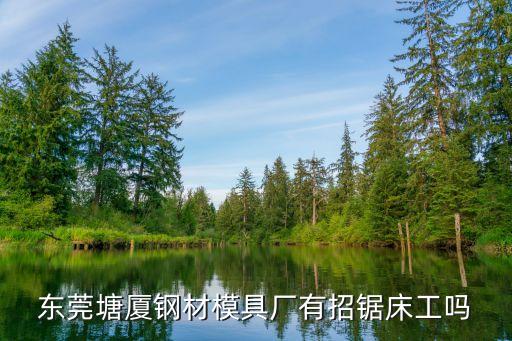 東莞塘廈鋼材模具廠有招鋸床工嗎