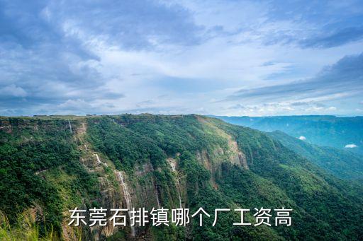 東莞石排鎮哪個廠工資高