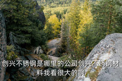 創(chuàng)興不銹鋼是哪里的公司創(chuàng)興不銹鋼材料我看很大的啊