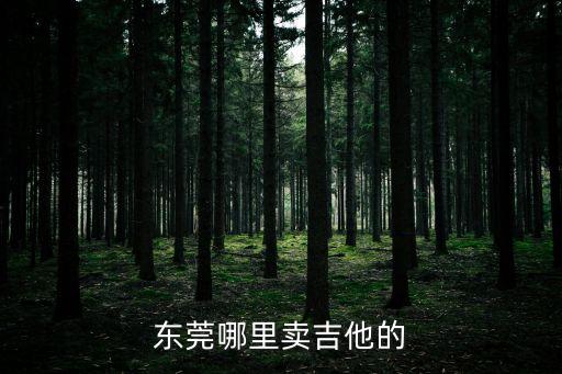 東莞去哪里買楚門吉他比較好，東莞那有吉他買