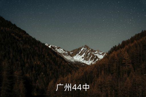 廣州44中