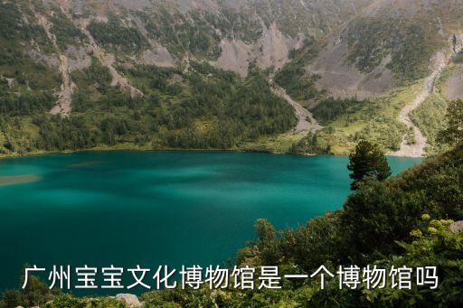 廣州寶寶文物博物館，廣州寶寶文化博物館是一個博物館嗎