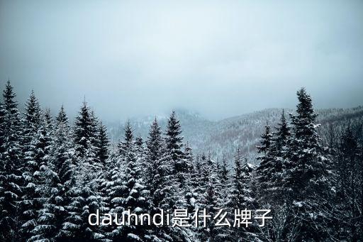 dauhndi是什么牌子