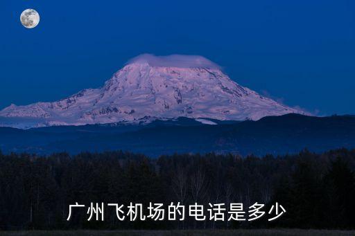 廣州佛山機(jī)場(chǎng)電話，廣州機(jī)場(chǎng)訂票電話是多少