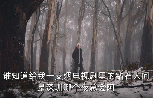 深圳沙井紅寶石夜總會，誰知道給我一支煙電視劇里的鉆石人間是深圳哪個夜總會阿