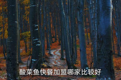 上海市酸菜魚(yú)加盟店，酸菜魚(yú)加盟哪家比較著名