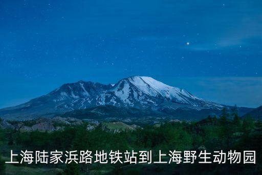 陸家浜路地鐵站到上海市環(huán)境學(xué)校，從嘉定乘地鐵到上海商業(yè)學(xué)校怎么乘
