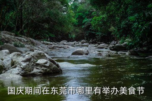 東莞鳧山步行街美食節地址，東莞哪里有美食節啊