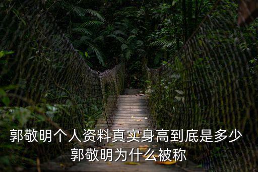 第四屆上海市中學生創(chuàng)客，郭敬明個人資料真實身高到底是多少 郭敬明為什么被稱