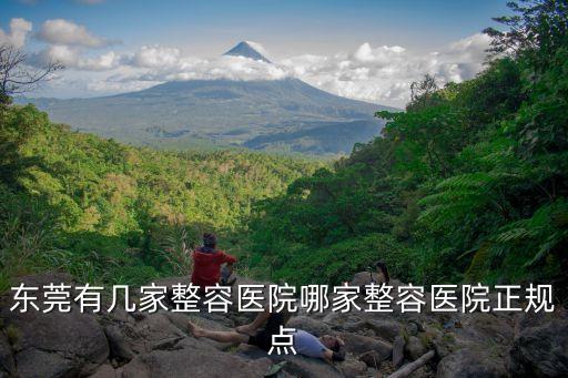 東莞有幾家整容醫院哪家整容醫院正規點