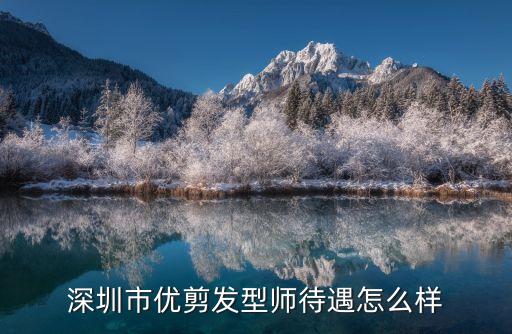 深圳頂尖發型師提成是多少，深圳市優剪發型師待遇怎么樣
