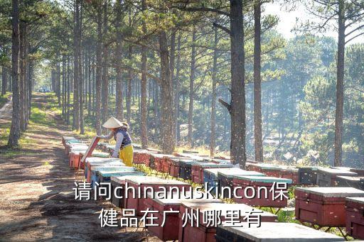 請問chinanuskincon保健品在廣州哪里有