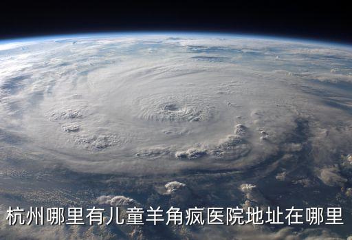 杭州哪里有兒童羊角瘋醫(yī)院地址在哪里