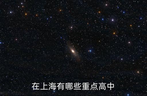 上海市最重點高中，上海市重點高中排名