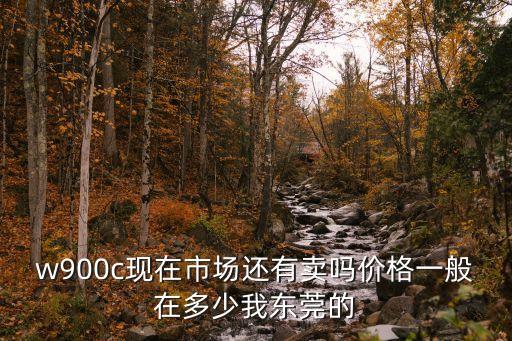 w900c現(xiàn)在市場(chǎng)還有賣嗎價(jià)格一般在多少我東莞的