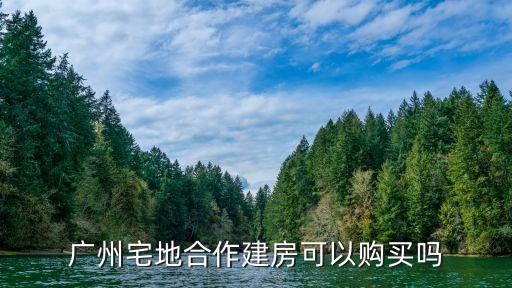 廣州買地建房合法嗎，自己買地蓋房自己住是被允許的嗎