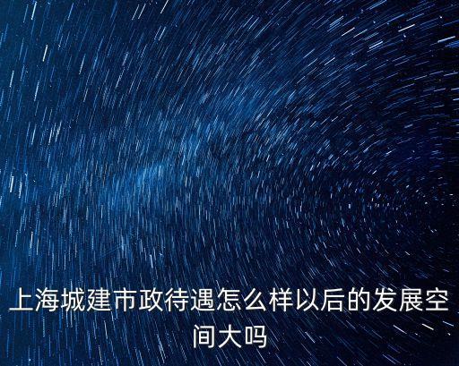上海市政建設(shè)一公司工資，市政工程公司薪資構(gòu)成 工資標(biāo)準(zhǔn)是多少