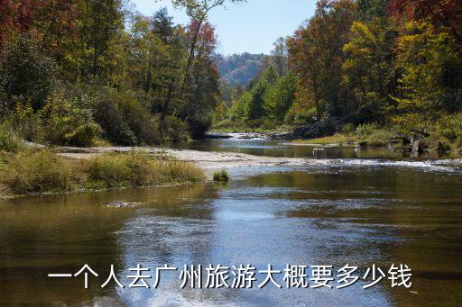 廣州旅行消費，去廣州短時居住的月平均消費在多少