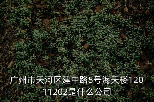 廣州金順機電有限公司，廣州市天河區(qū)建中路5號海天樓12011202是什么公司