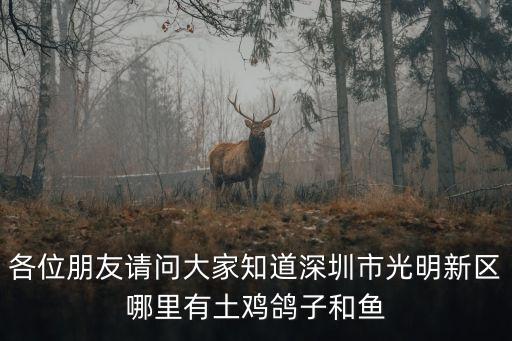 深圳市光明新區(qū)哪里有雞叫，光明街道哪里有雞