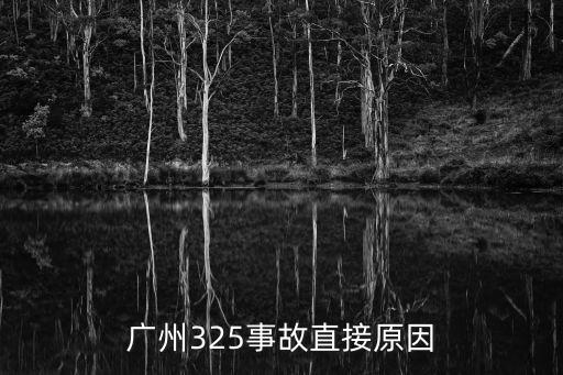 廣州325事故直接原因