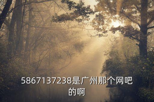 廣州萍蓮網吧，5867137238是廣州那個網吧的啊