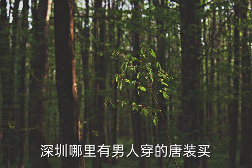 深圳哪里賣唐裝好賣，誰知道深圳哪里有賣質量好的唐裝