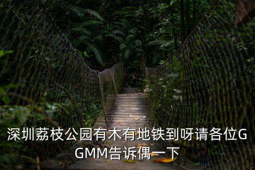 深圳荔枝公園有木有地鐵到呀請各位GGMM告訴偶一下