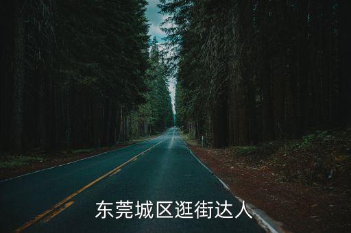 東莞城區(qū)逛街達(dá)人