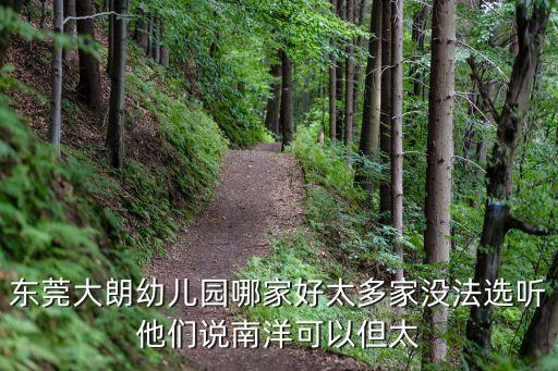 東莞大朗南洋幼兒園概況，東莞大朗幼兒園哪家好太多家沒法選聽他們說南洋可以但太