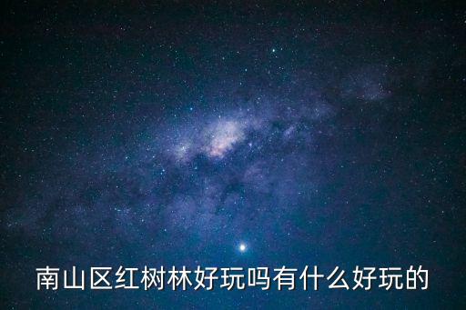 南山區(qū)紅樹林好玩嗎有什么好玩的