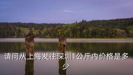 請問從上海發往深圳1公斤內價格是多少