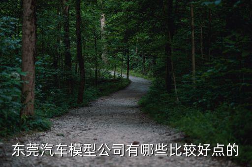 東莞汽車模型公司有哪些比較好點(diǎn)的